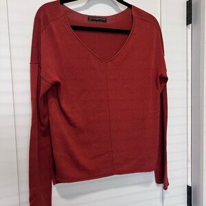 Peruvian Connection Crimson Knit Top
